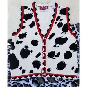 Rare 101 Dalmations Sweater Vest